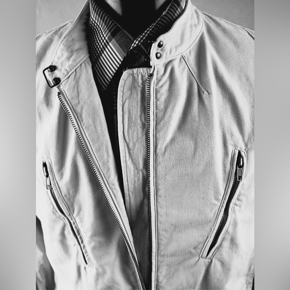 Nice Collective Beige Tailored Cotton Jacket - XL - Picture 3 of 9